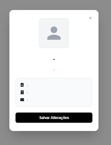 Modal de Perfil